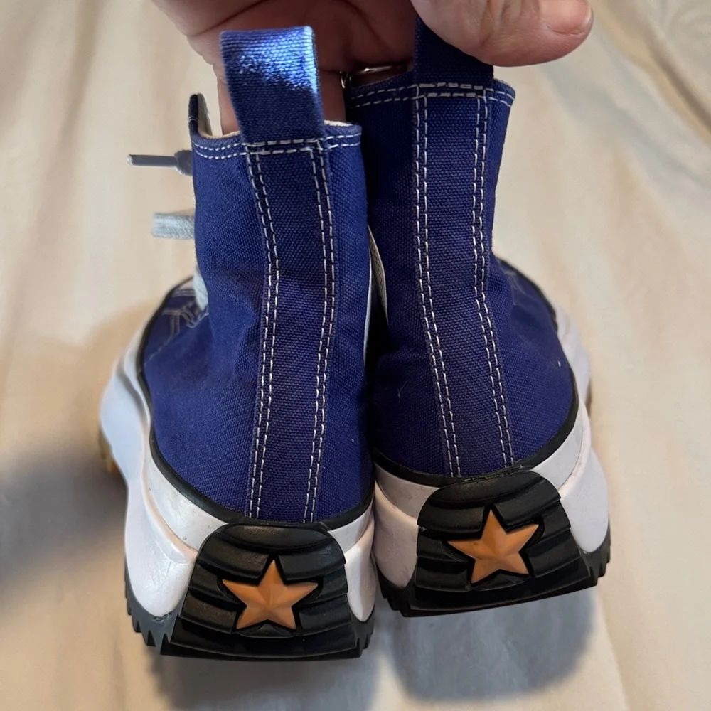 Converse women o men size 5 Royal Blue High-Top Sneakers - Picture 5 of 8